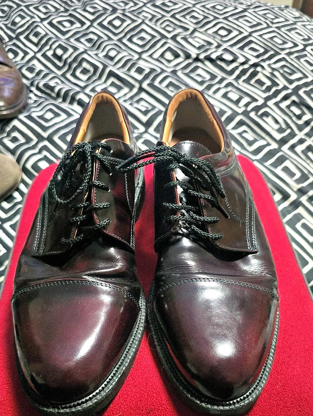 Mezlan Leather Cap Toe Oxfords US 10